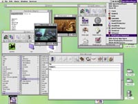 Mac OS X Server Desktop